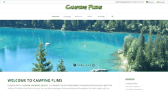 Desktop Screenshot of camping-flims.ch